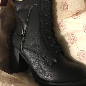 SO Nectarine Boots - Black - 7.5